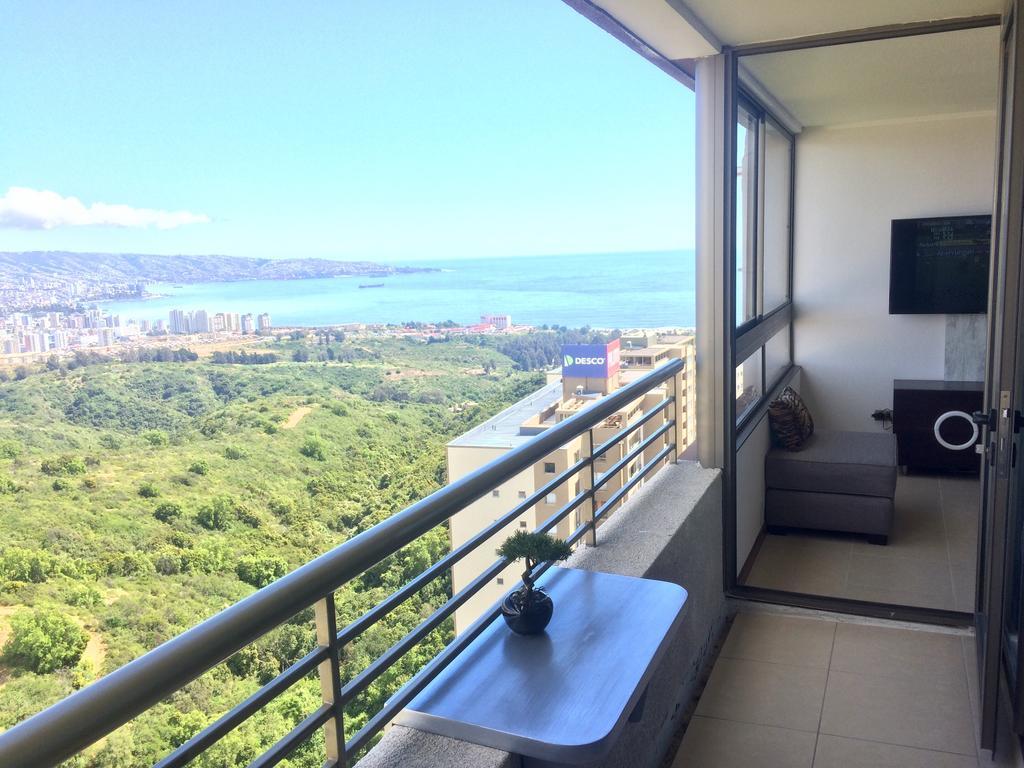 Appartamento Vina Town House Vina del Mar Esterno foto
