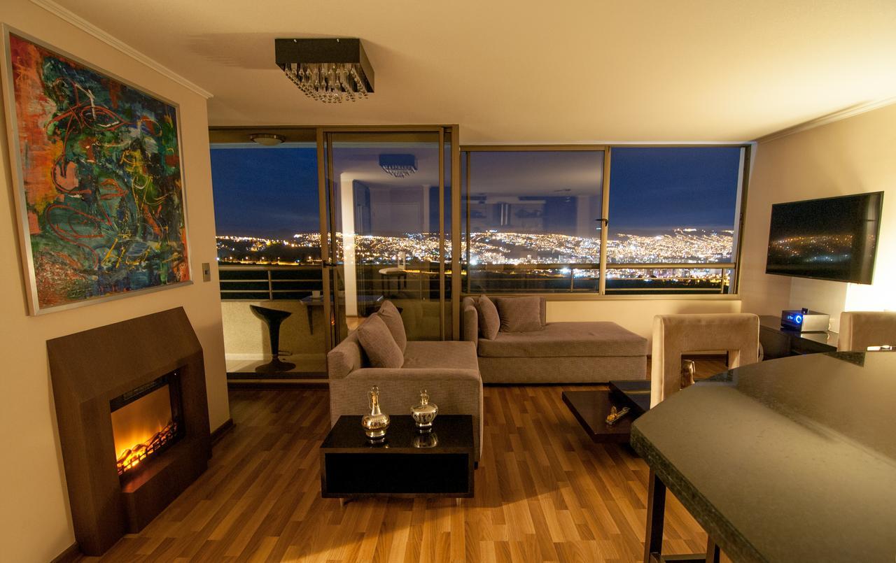 Appartamento Vina Town House Vina del Mar Esterno foto