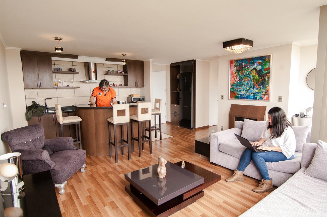 Appartamento Vina Town House Vina del Mar Esterno foto